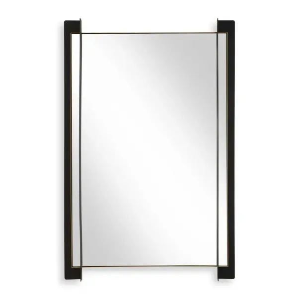 Cunene Mirror in Matte Black