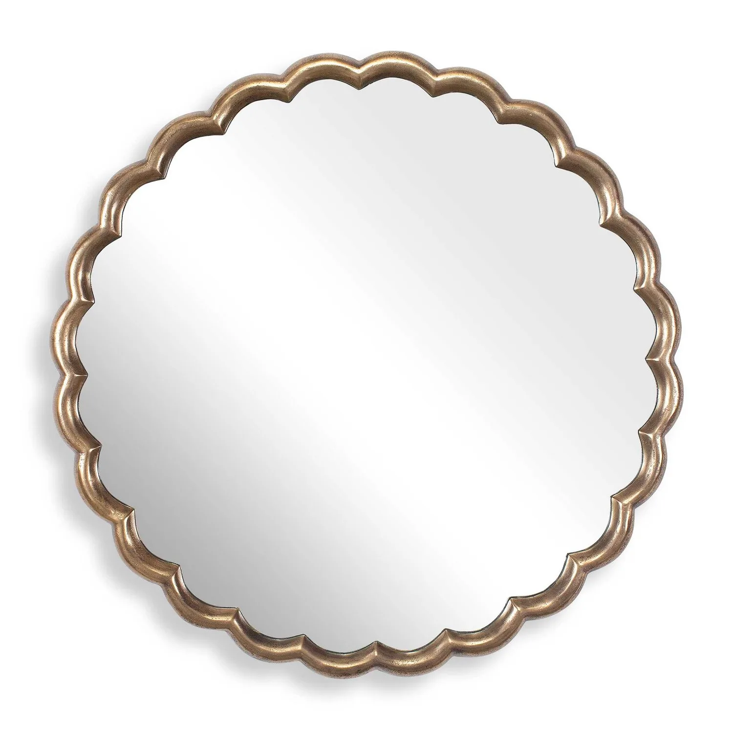Cerrito Mirror in Antique Brass