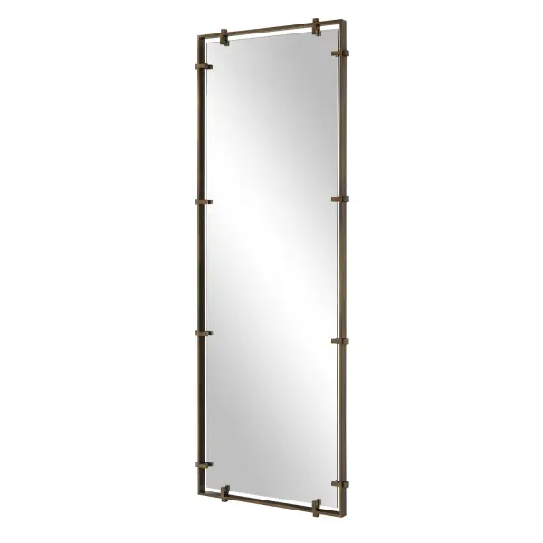 Hann Mirror in Dark Bronze