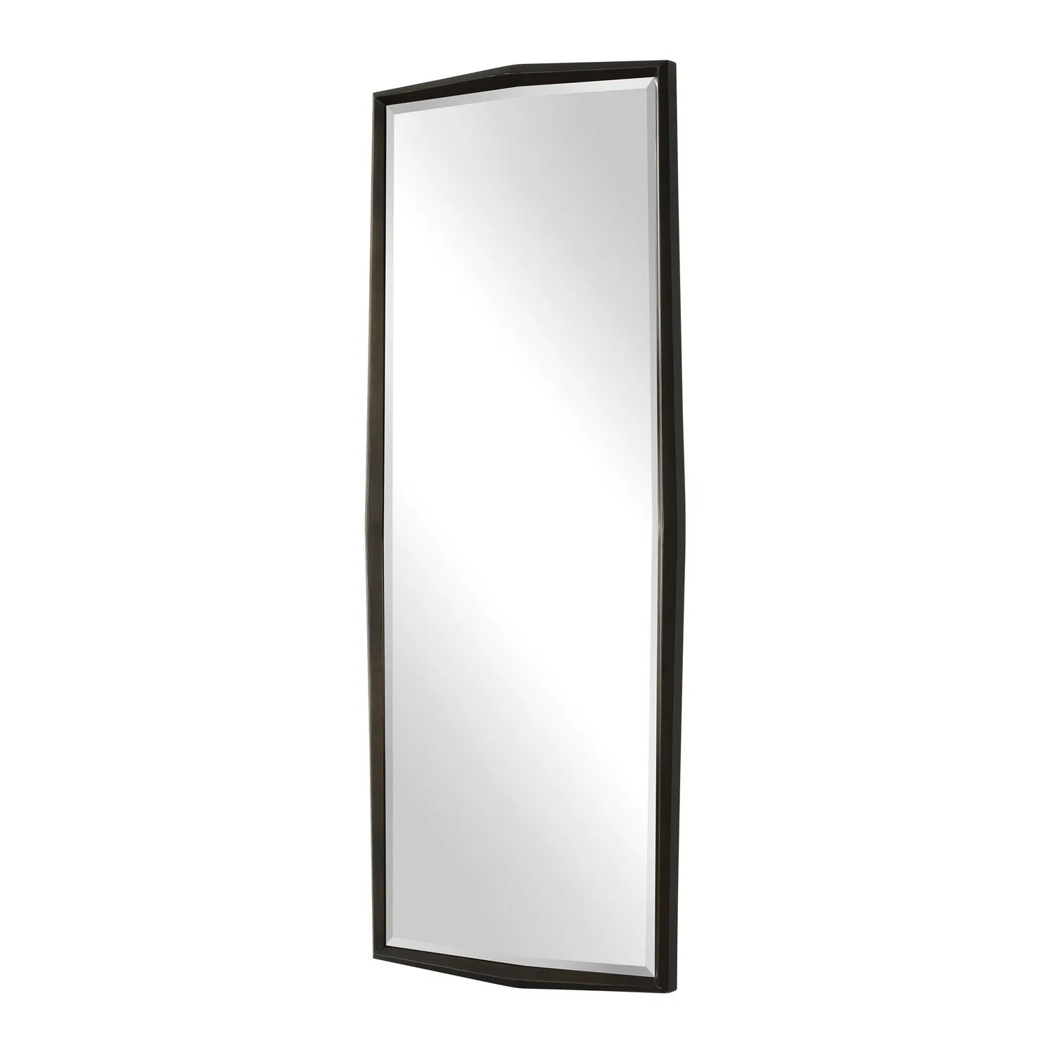 On Point Mirror in Solid Wood