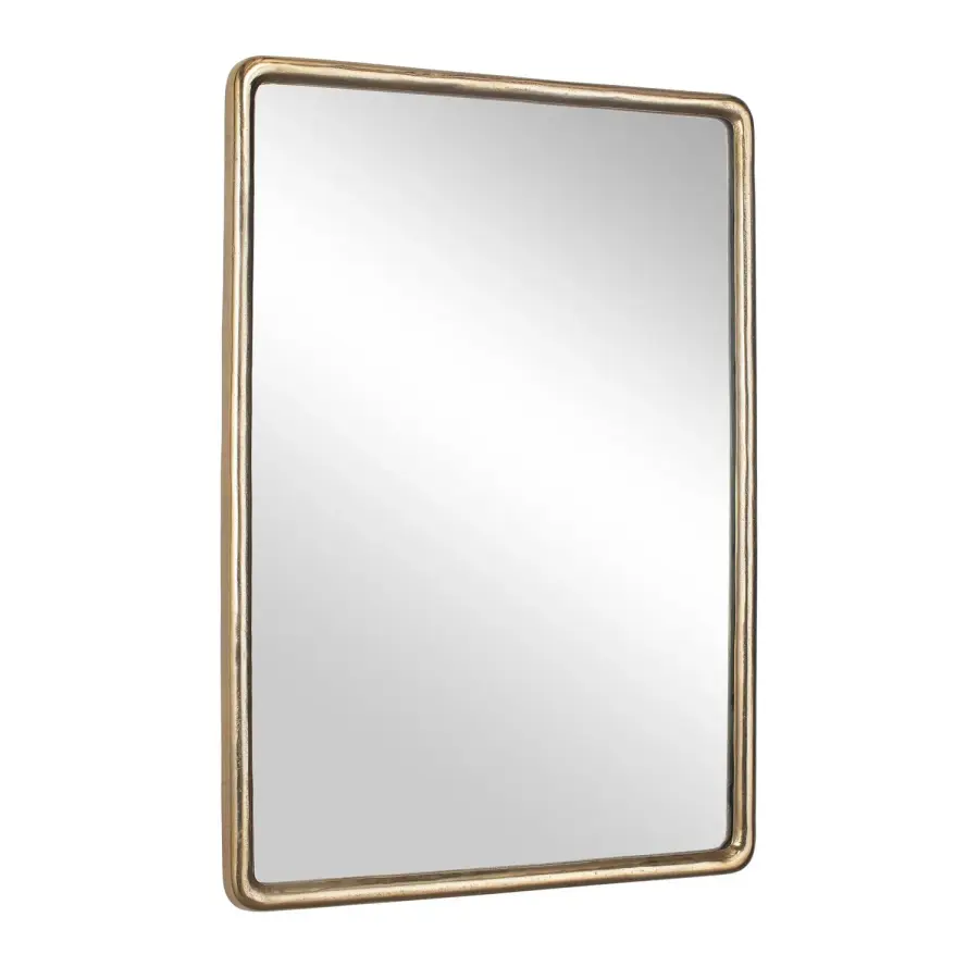Burton Mirror in Antique Brass