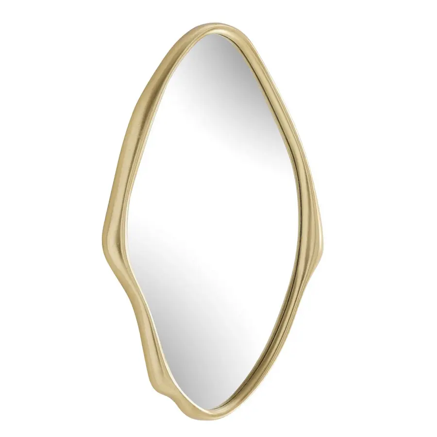Aster Mirror in Antique Gold