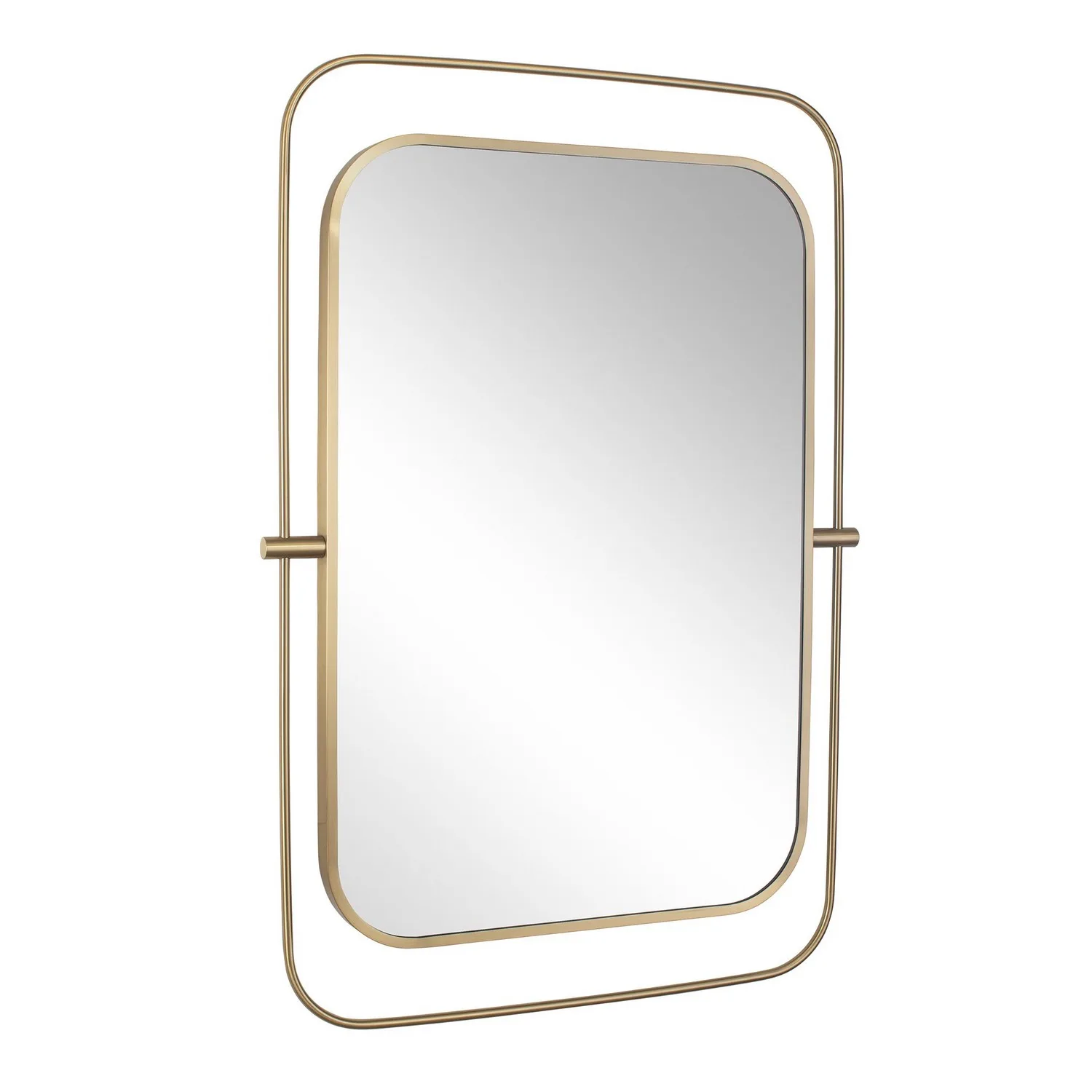 Moreni Mirror in Antique Brass