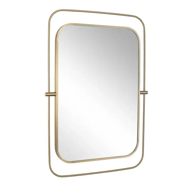 Moreni Mirror in Antique Brass