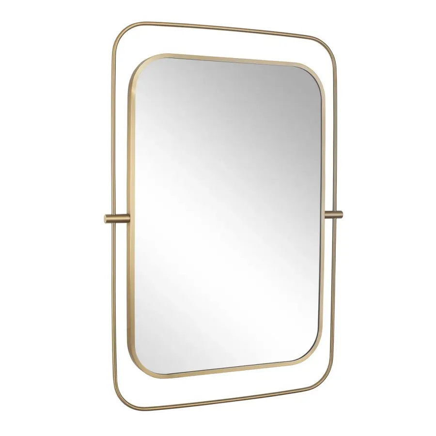 Moreni Mirror in Antique Brass