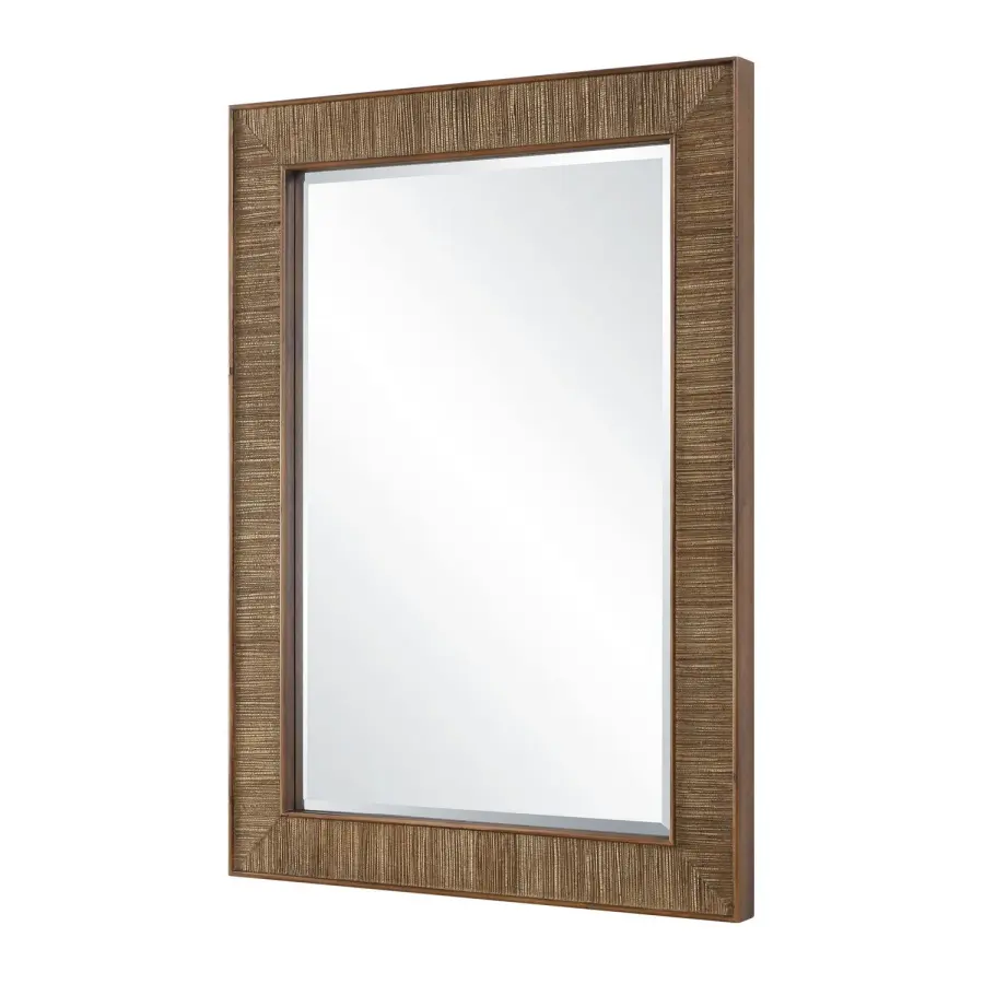 Aldous Mirror in Walnut