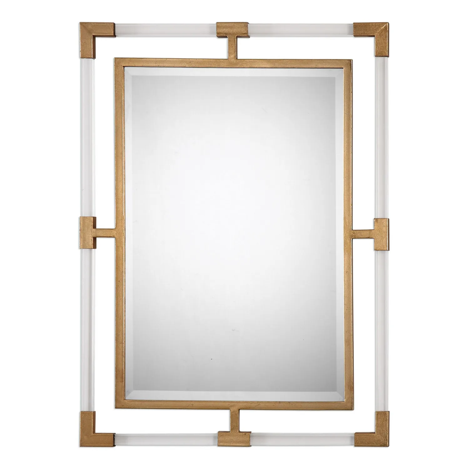 Balkan Mirror in Gold Leaf