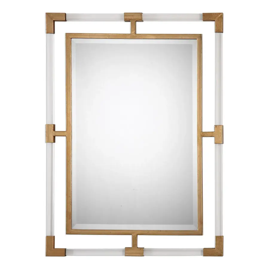 Balkan Mirror in Gold Leaf
