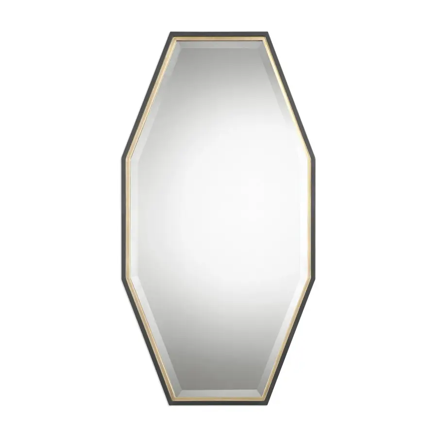 Savion Mirror in Dark Espresso