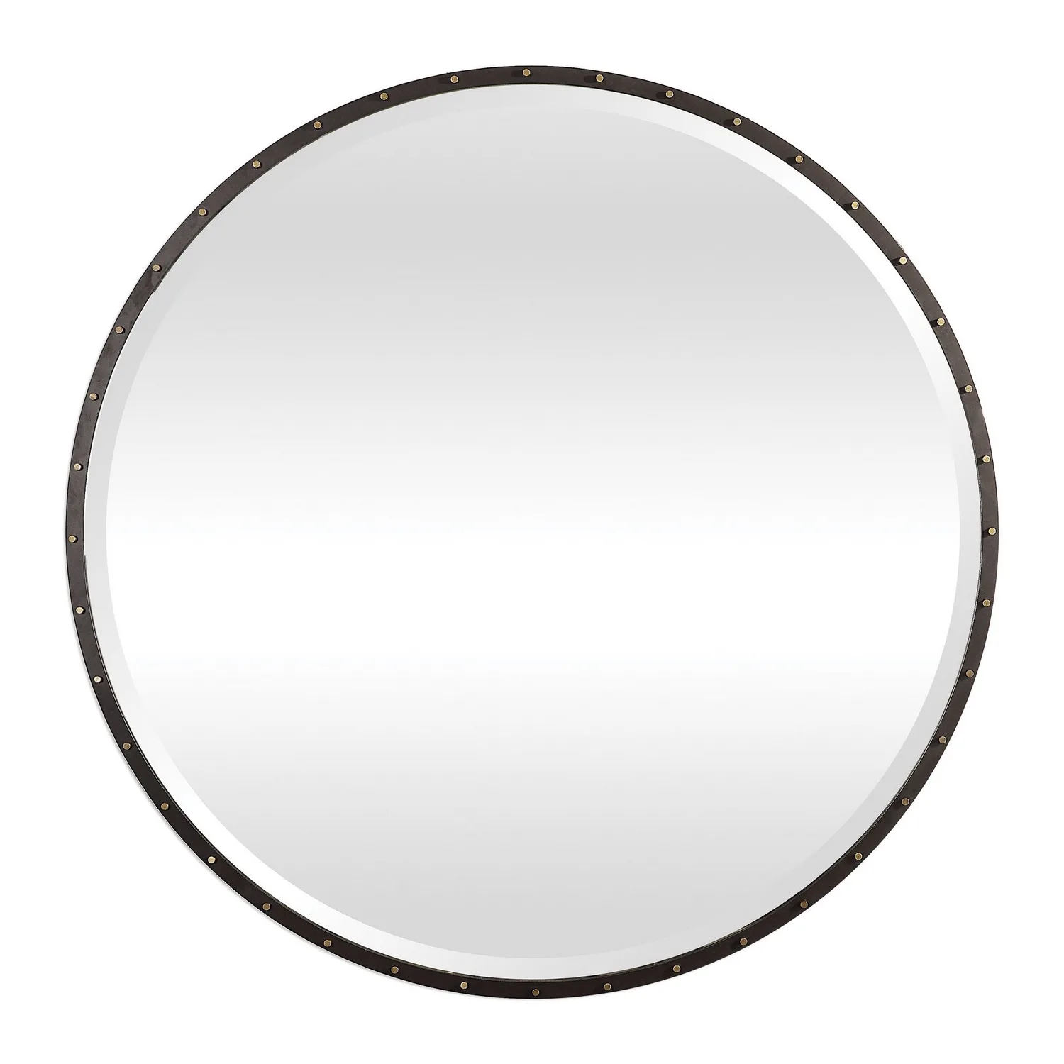 Benedo Mirror in Rustic Black