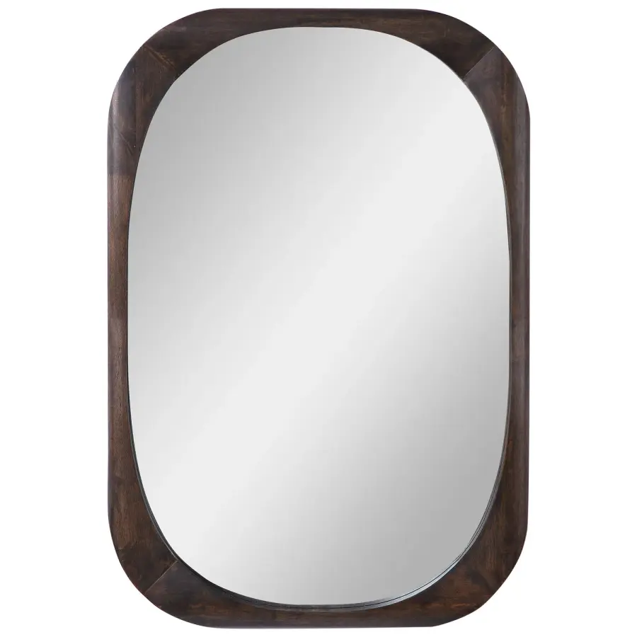 Sheldon Mirror in Natural Wood Grain