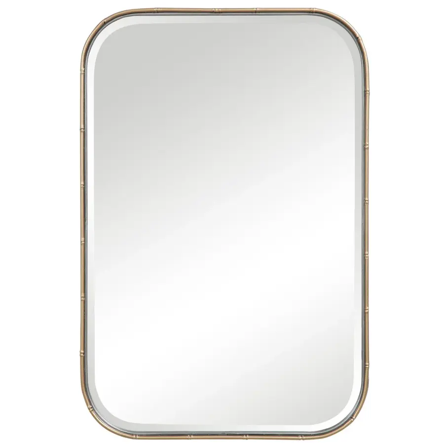 Malay Mirror in Antique Gold Leaf