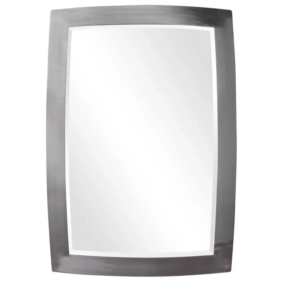 Haskill Mirror in Brushed Nickel