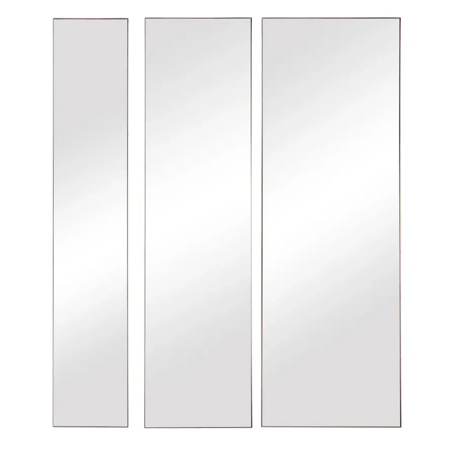 Rowling Mirror, Set of 3 in Gold