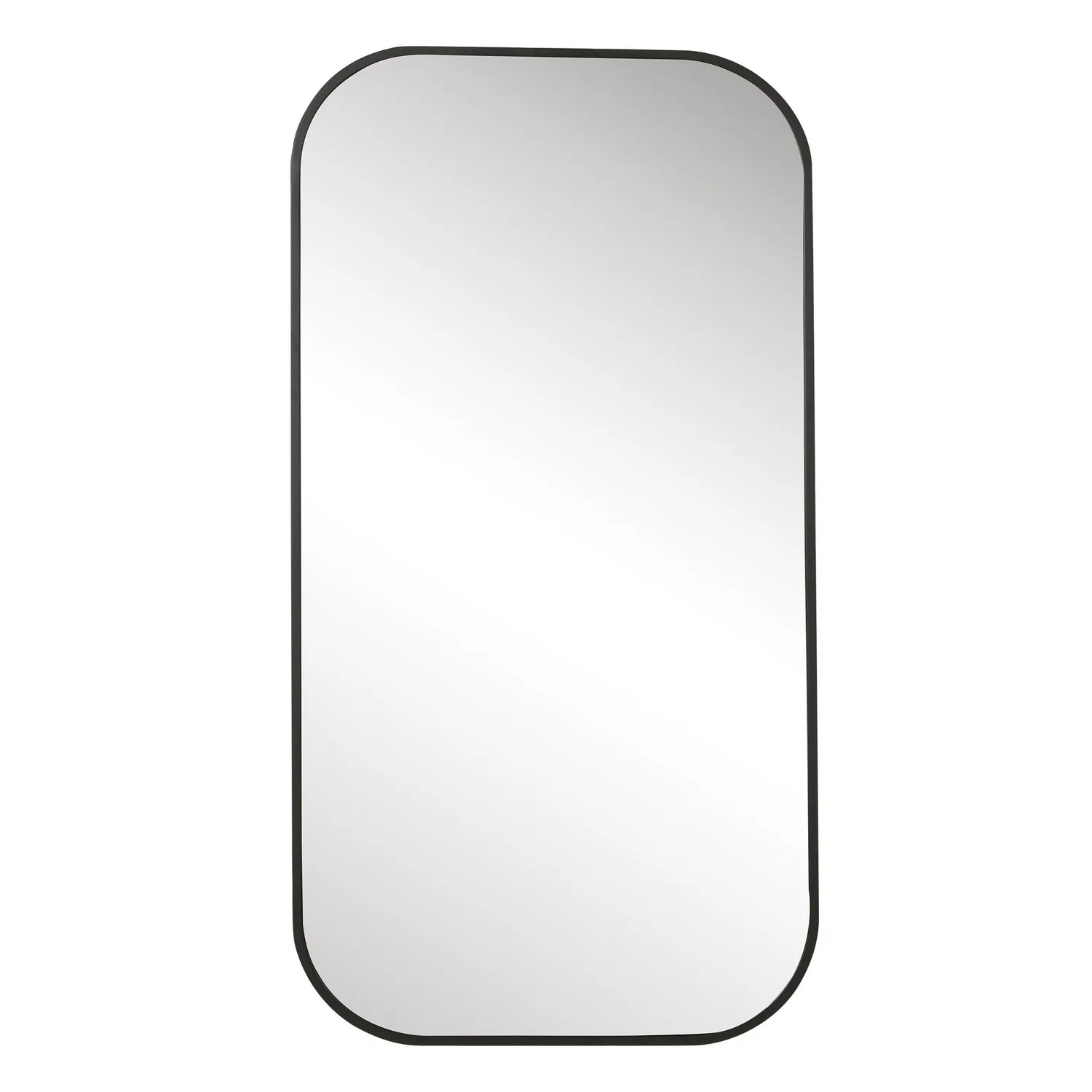 Taft Mirror in Matte Black