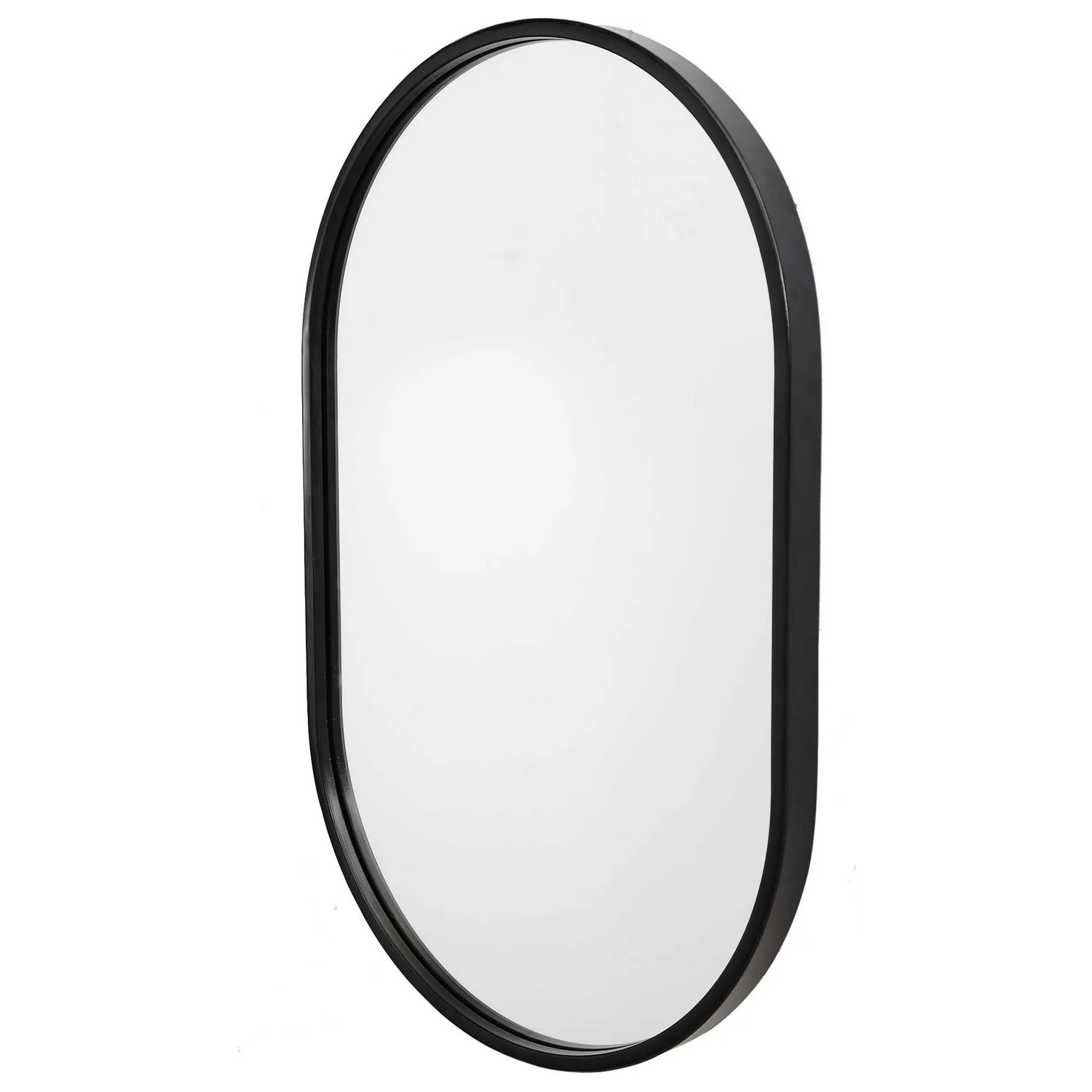 Varina Mirror in Satin Black
