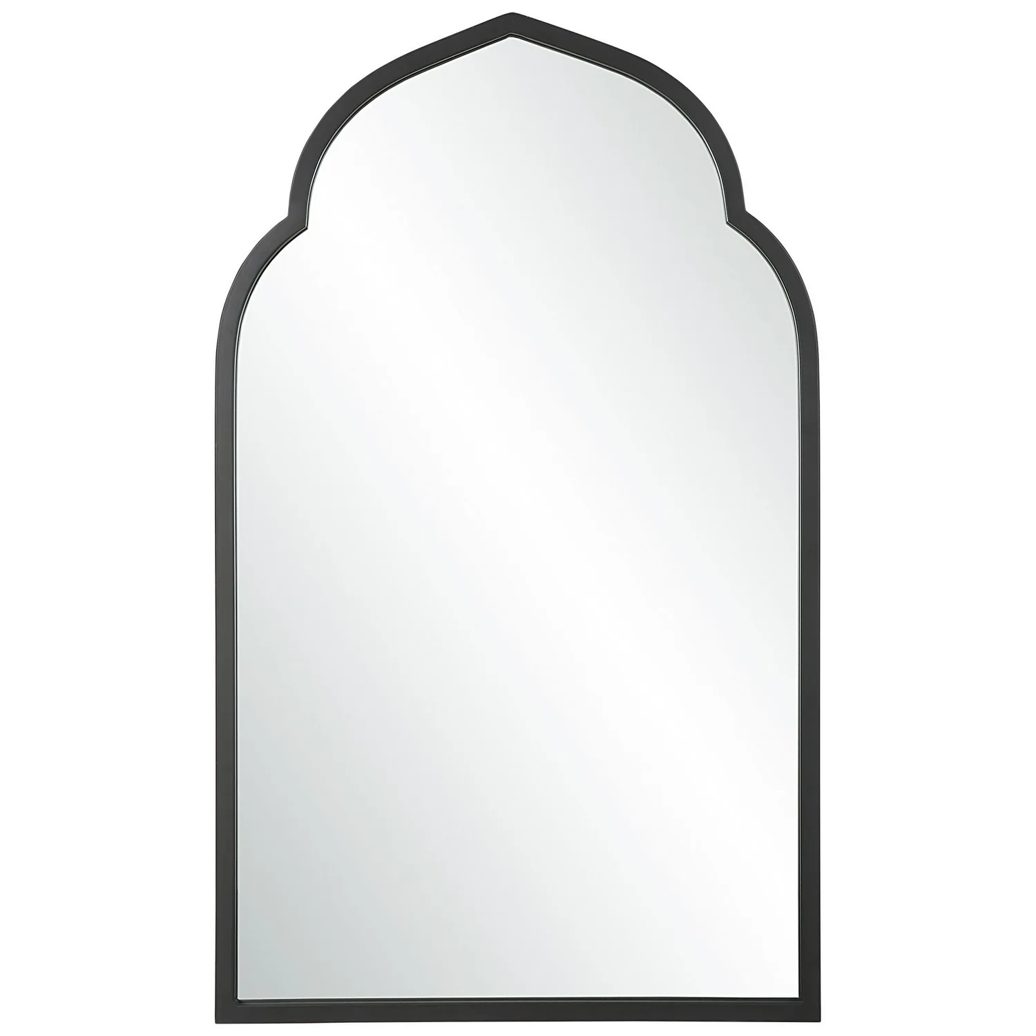 Kenitra Mirror in Matte Black