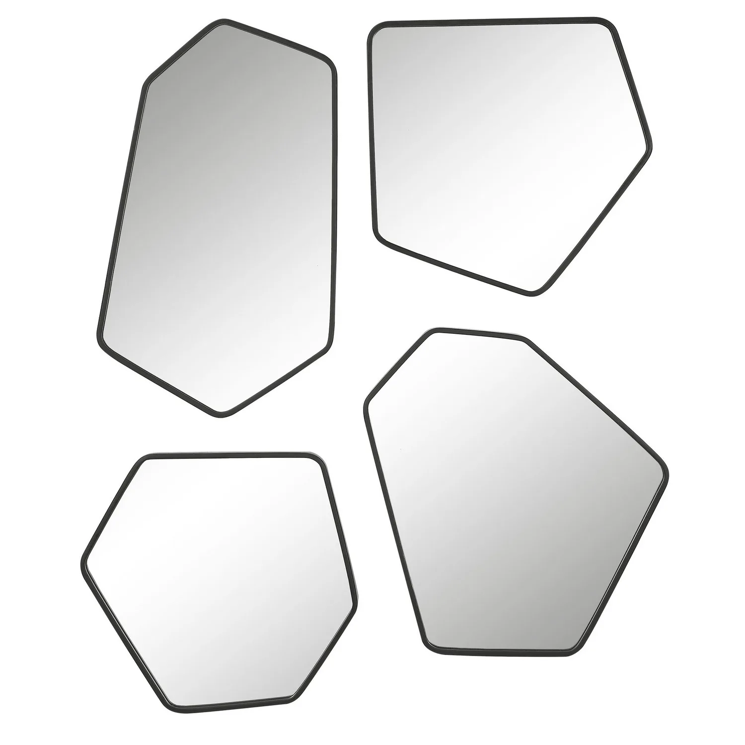 Linneah Mirror in Satin Black