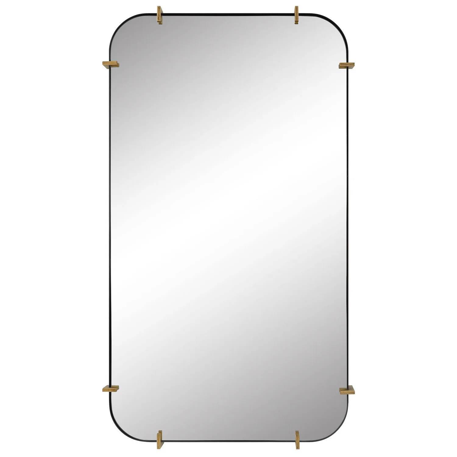 Pali Mirror in Black Iron