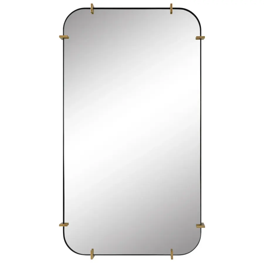 Pali Mirror in Black Iron