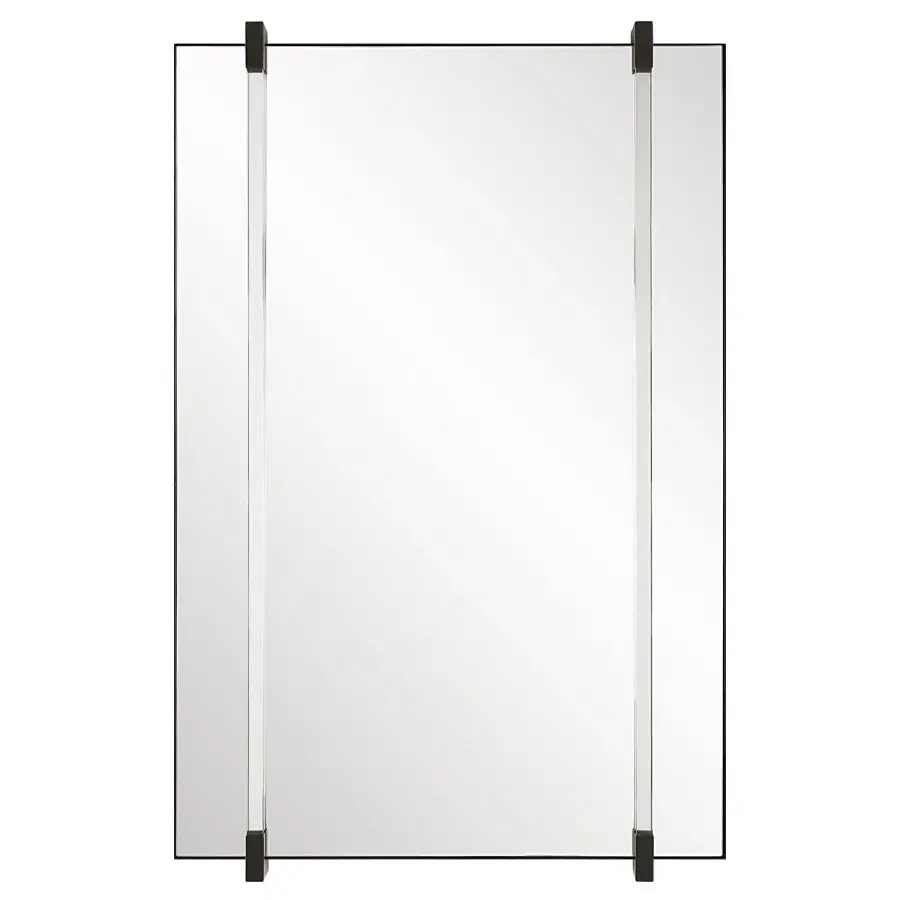 Ladonna Mirror in Matte Black