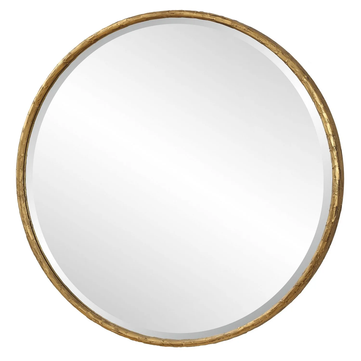Sutton Mirror in Aged Gold
