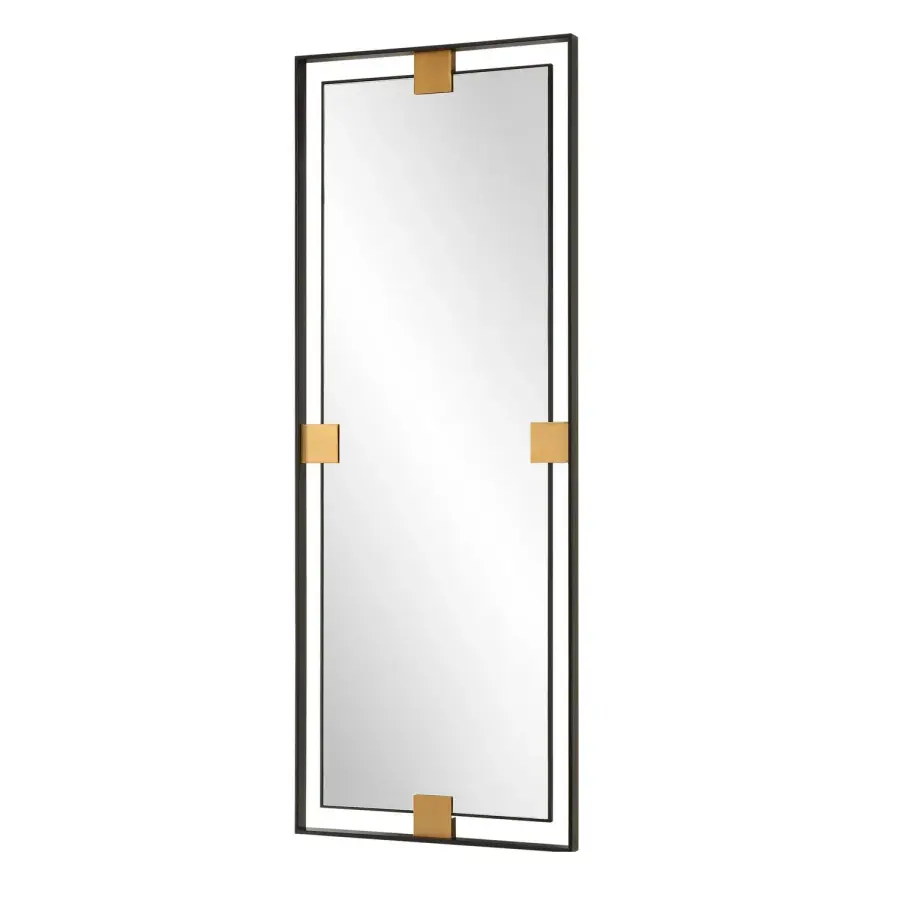 Cornerstone Oversized Mirror in Brushed Brass