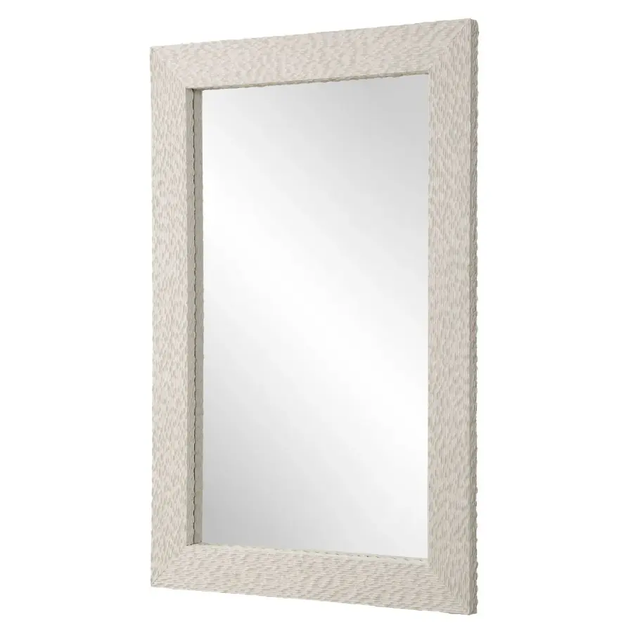 Everett Mirror in Aged Ivory