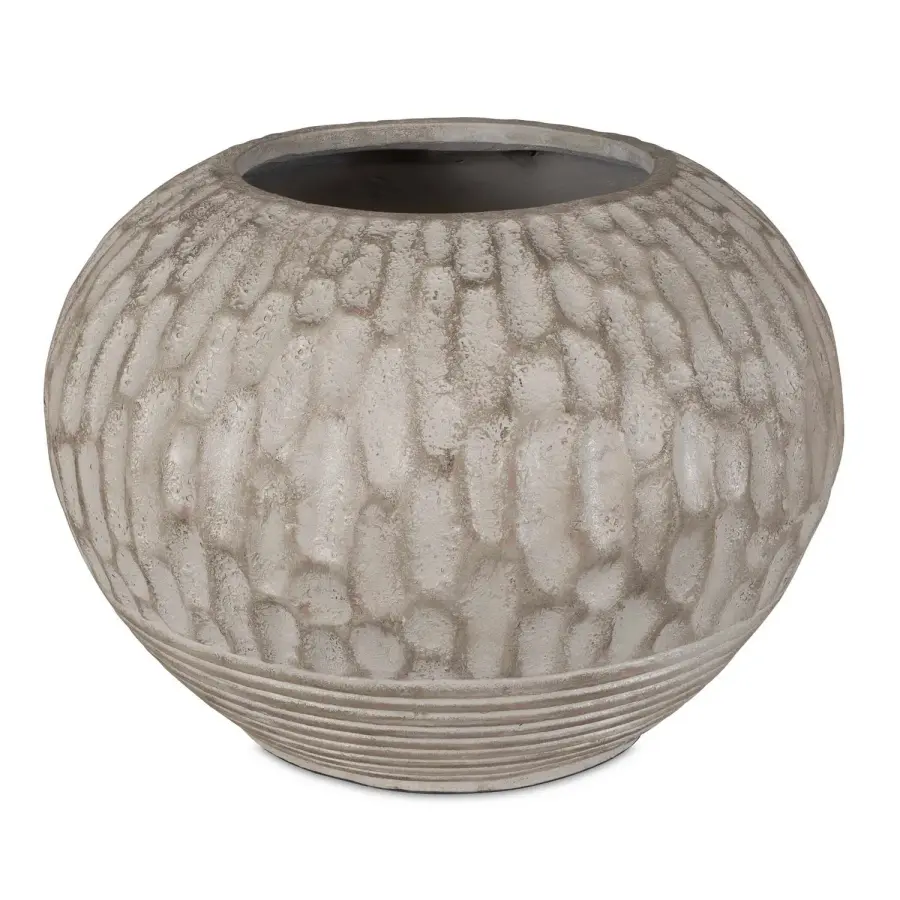 Rustic Roots Terracotta Ribbed Planter