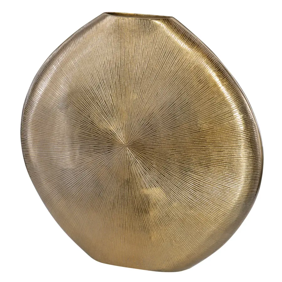 Gretchen Vase in Champagne Silver