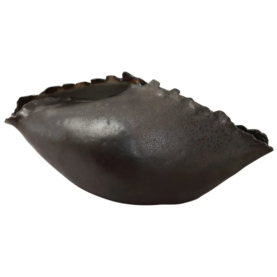 Uttermost Blossom Vase in Bronze