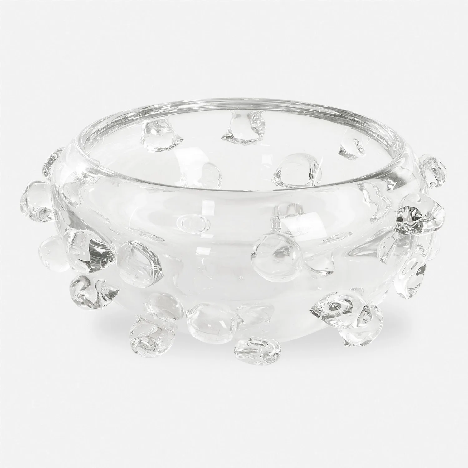 Aura Bowl in Clear Glass