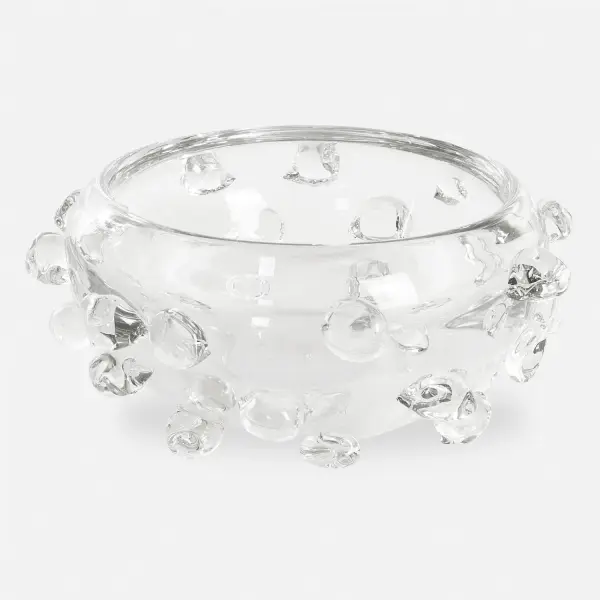 Uttermost Aura Bowl in Clear Glass