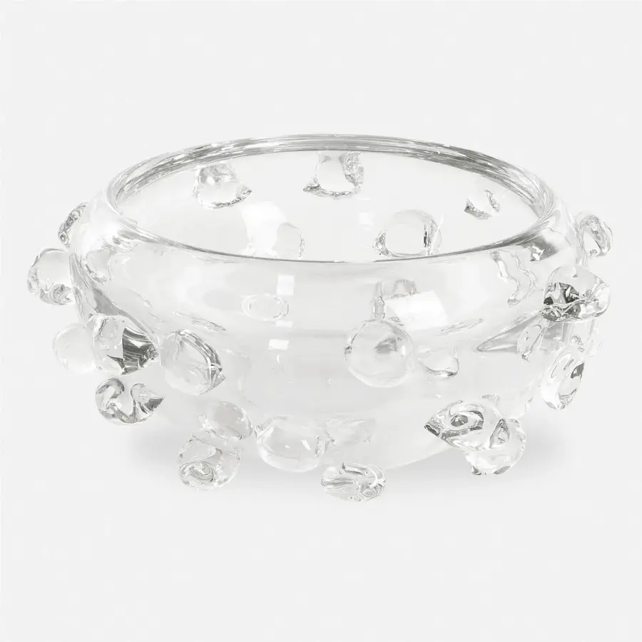Uttermost Aura Bowl in Clear Glass