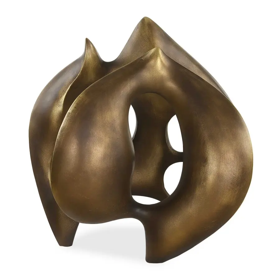 Celestial Flow Sculpture in Bronze