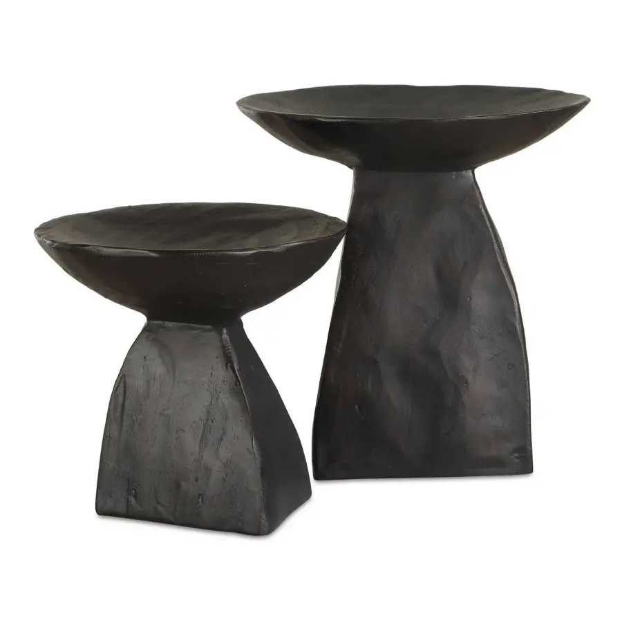 Shadow Bowl in Dark Brown, Set of 2