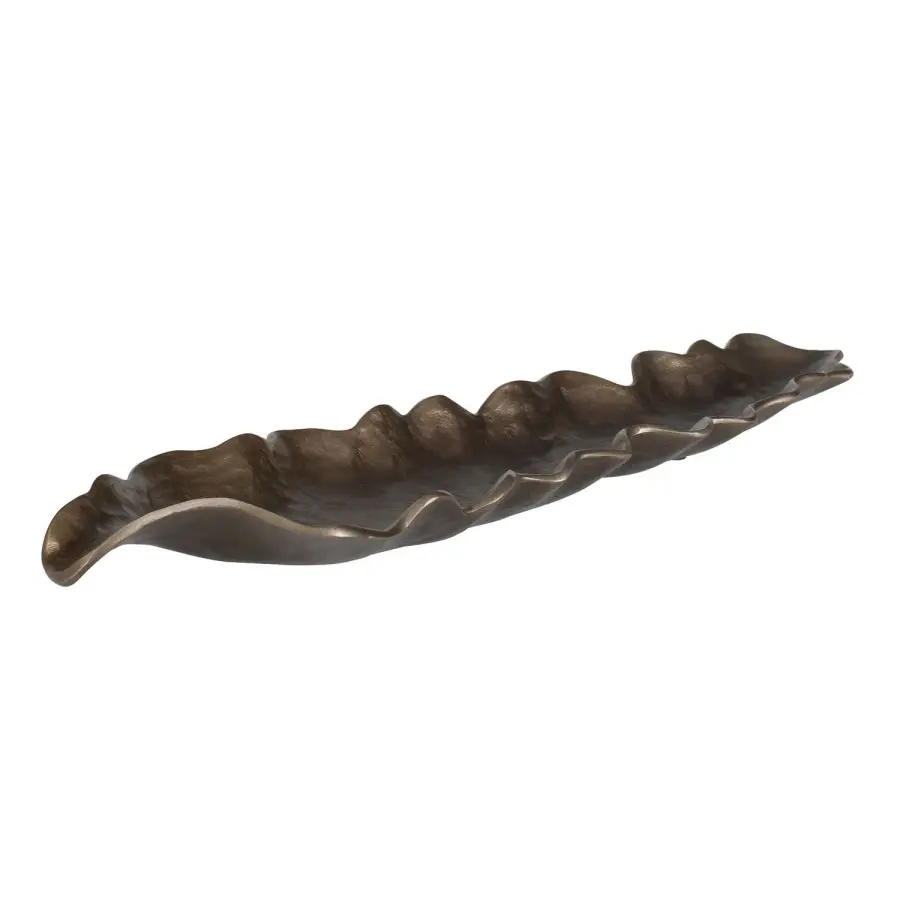 Uttermost Frond Tray in Bronze