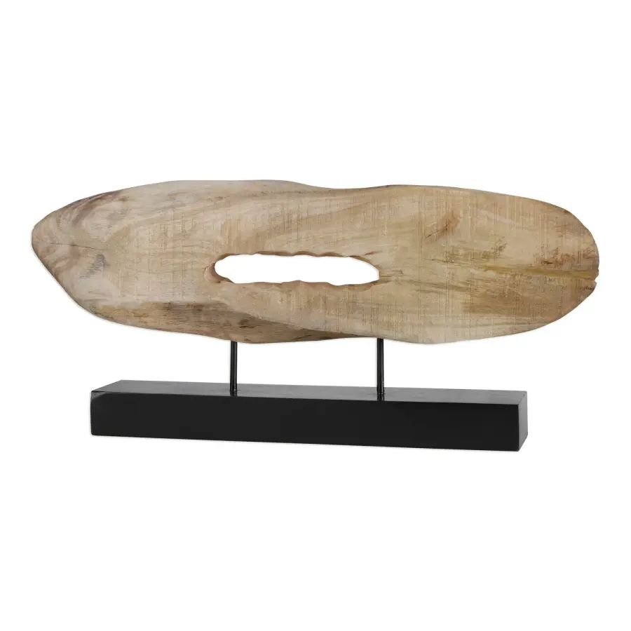 Uttermost Paol Sculpture in Matte Black