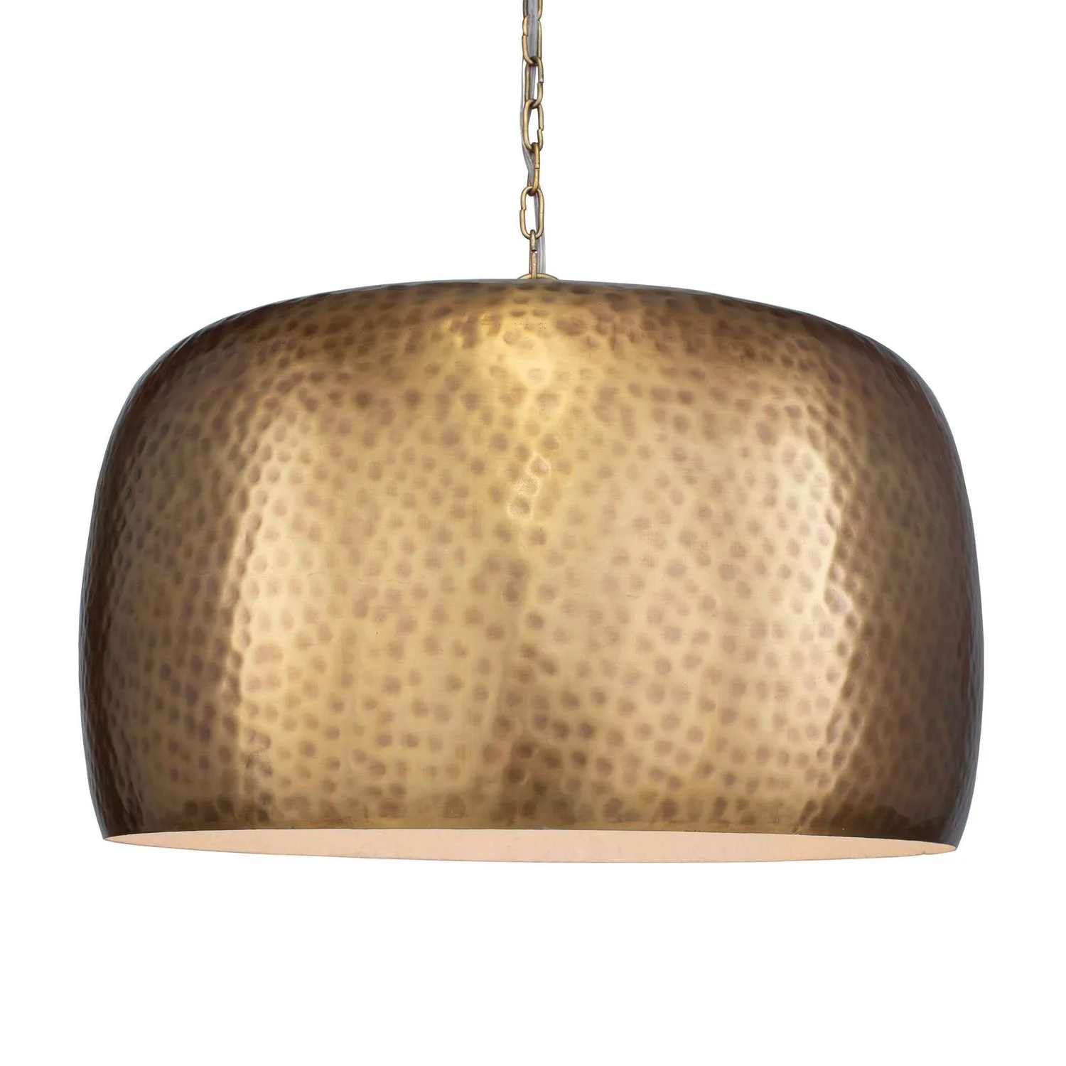 Lemont One Light Pendant in Antique Brass