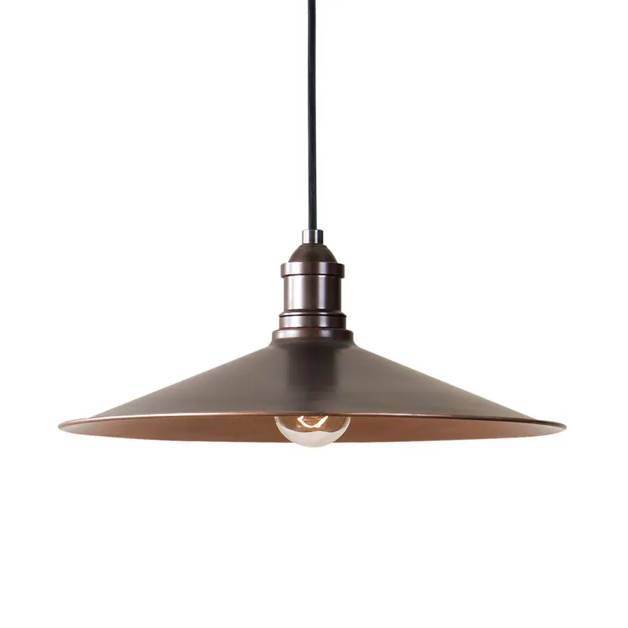 Barnstead One-Light Pendant in Antique Copper