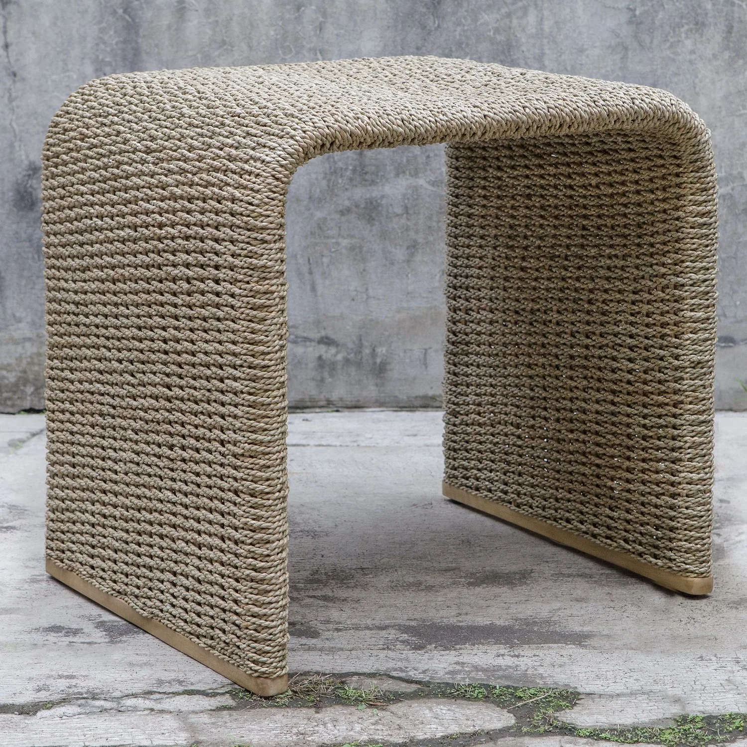 Calabria End Table in Natural