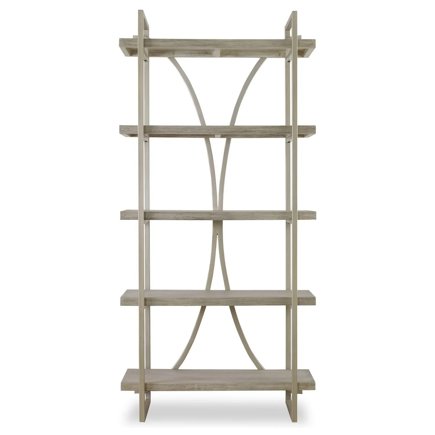 Sway Etagere in Silver Leaf