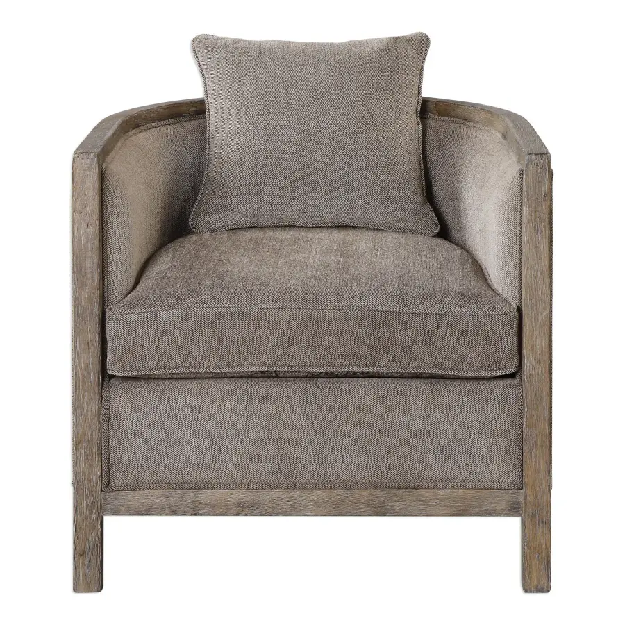 Viaggio Accent Chair in Gray