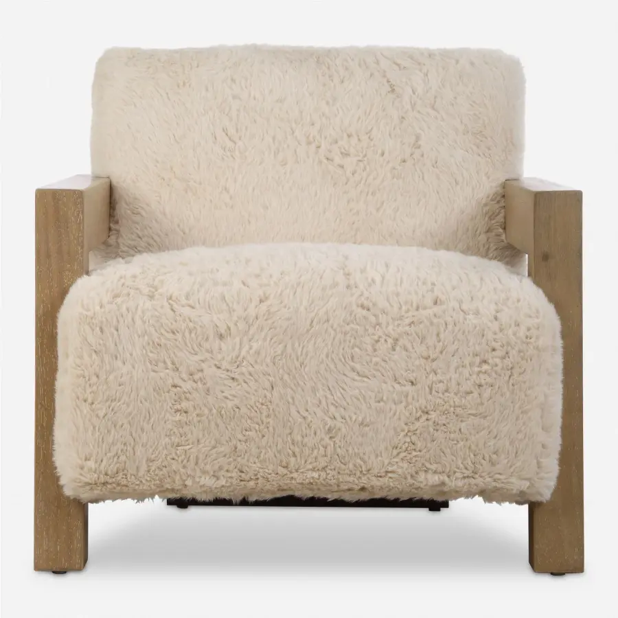 Jackson Accent Chair in Dry Oak