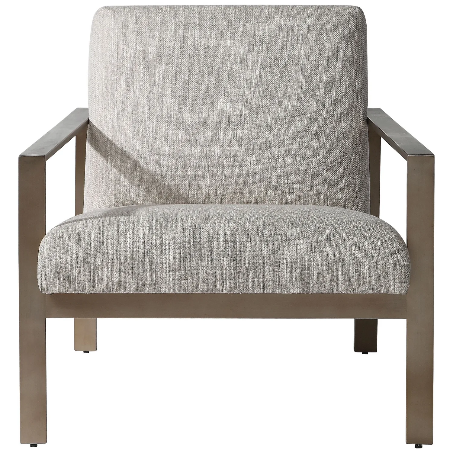 Wills Accent Chair in Antique Brushed Brass