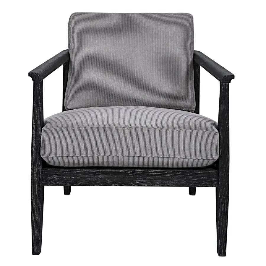 Brunei Accent Chair in Dark Ebony
