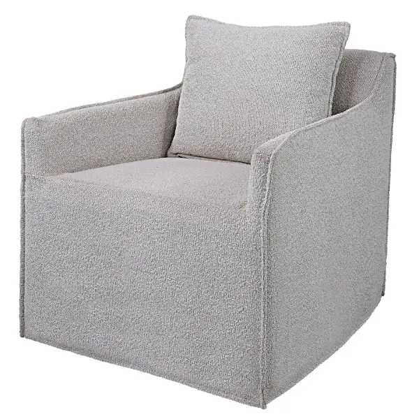 Welland Swivel Chair in Natural Ceruse