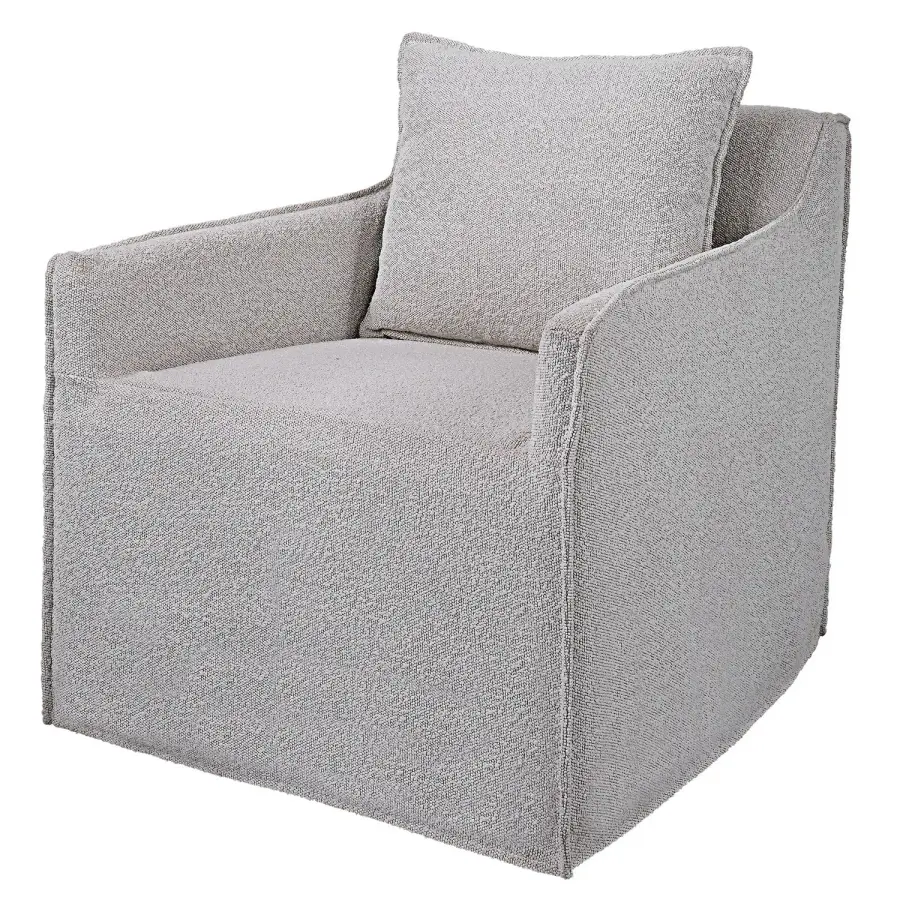 Welland Swivel Chair in Natural Ceruse