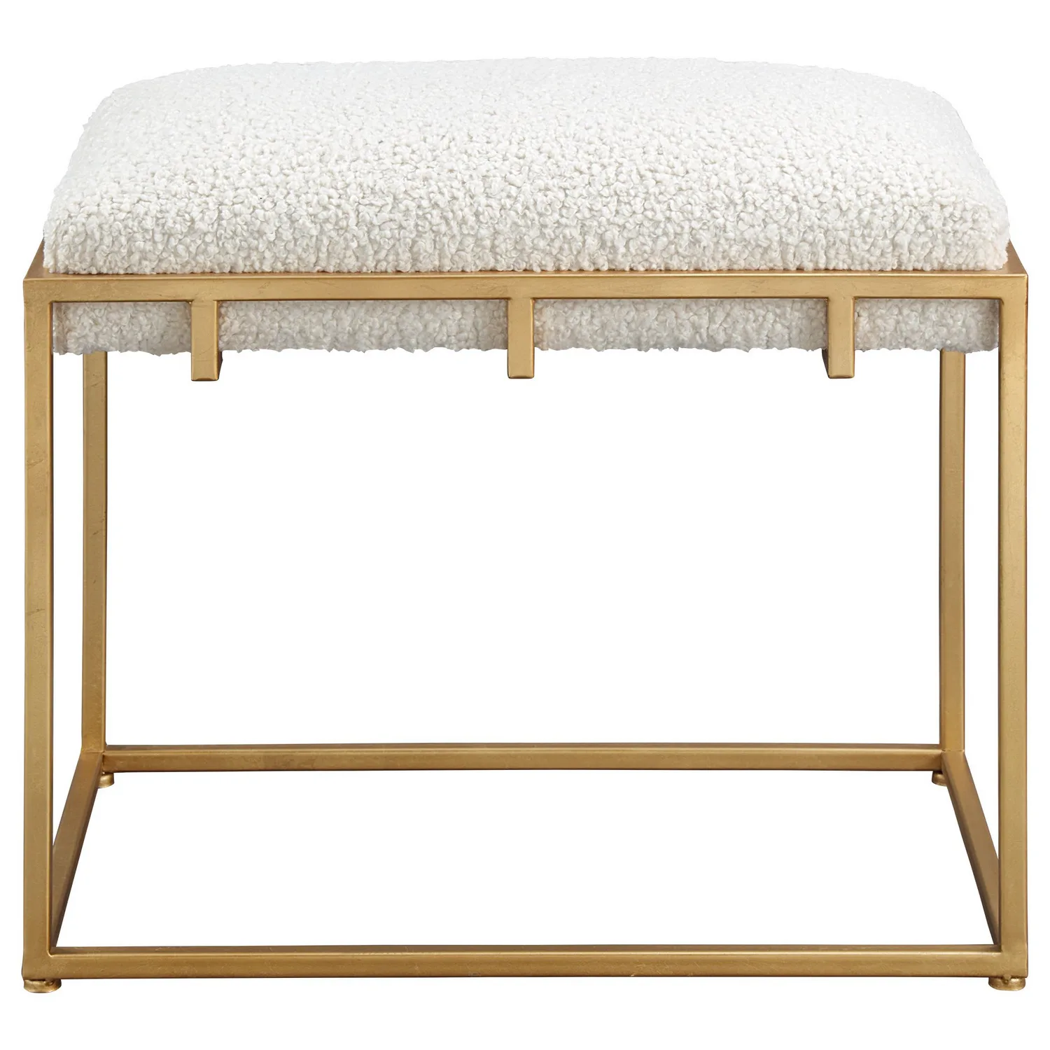 Paradox Bench in Gold Leafed Iron
