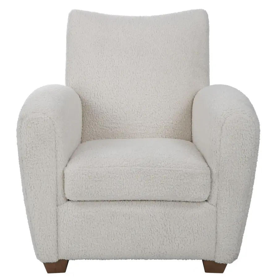 Teddy Accent Chair in White